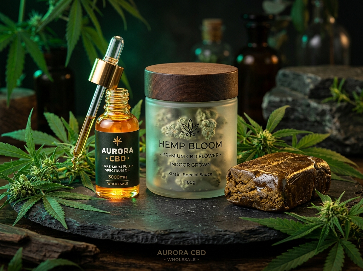 Hemp Roots Premium B2B CBD Wholesale Collection